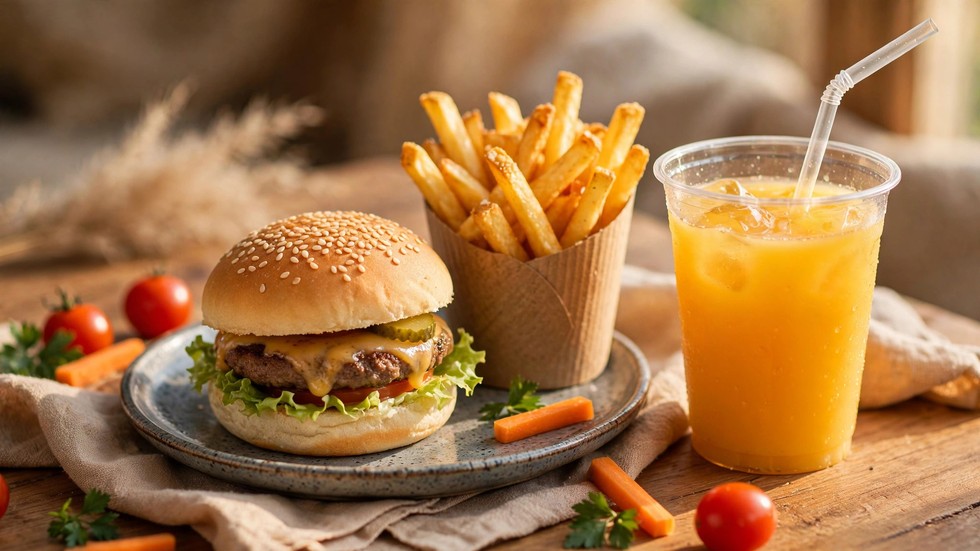 Kids Cheeseburger Meal