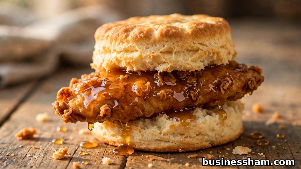 Honey Butter Chicken Biscuit