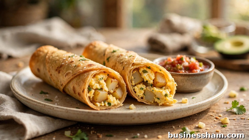 Sausage & Egg Taquito