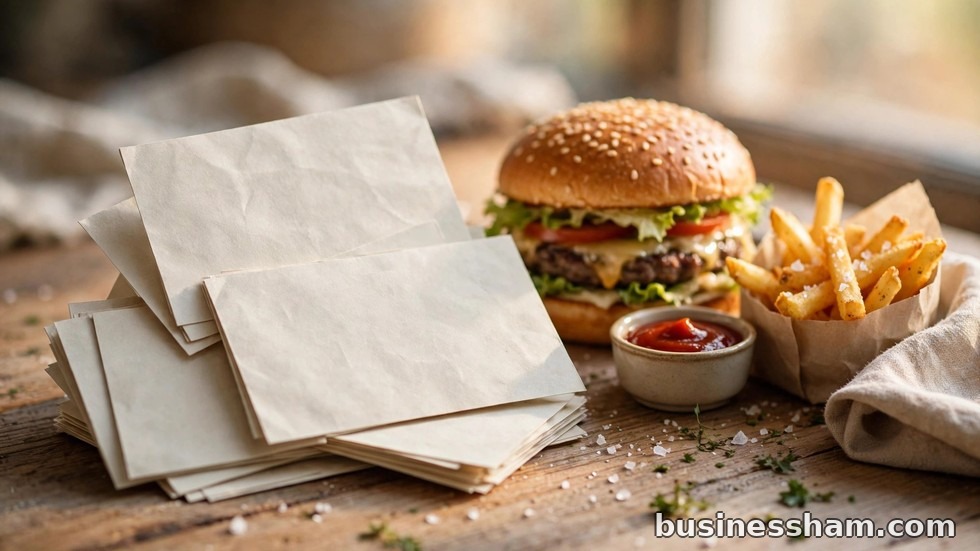 Paper vouchers with no readable text beside a Whataburger meal on a table