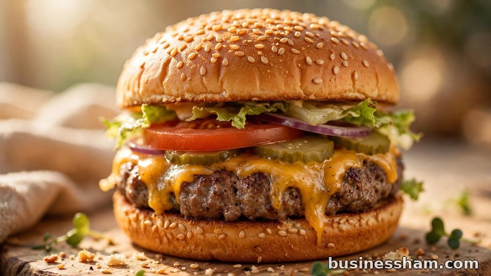 A classic Whataburger-style burger with fries and a shake on a tray