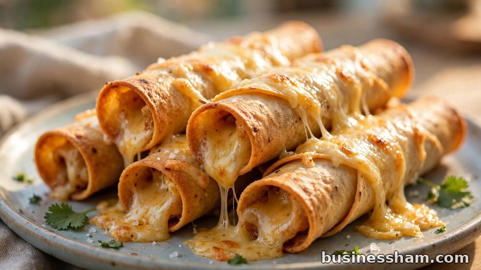 Whataburger taquitos with melted cheese close-up